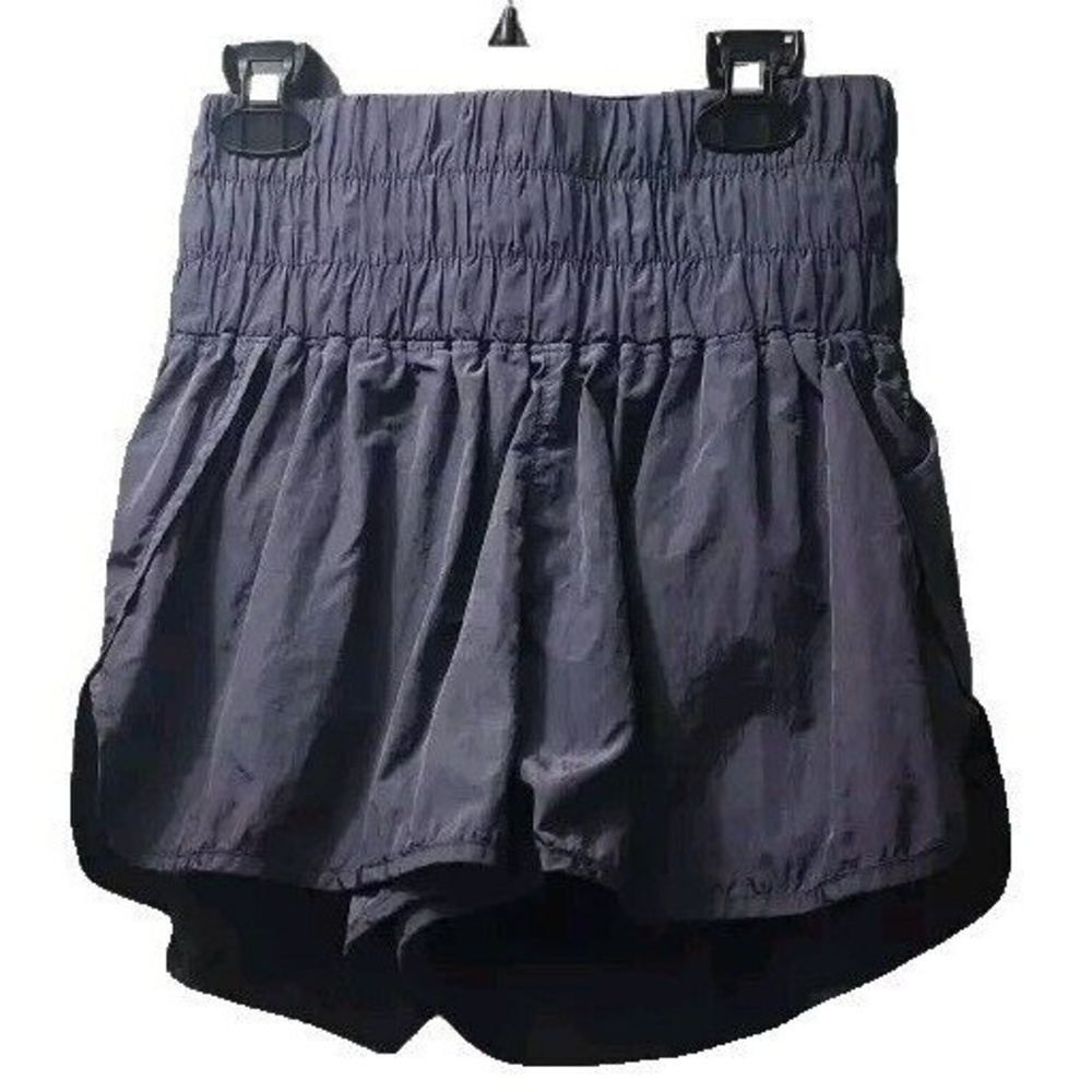 FP Movement Womens Size S The Way Home Activewear Shorts Dark Blue